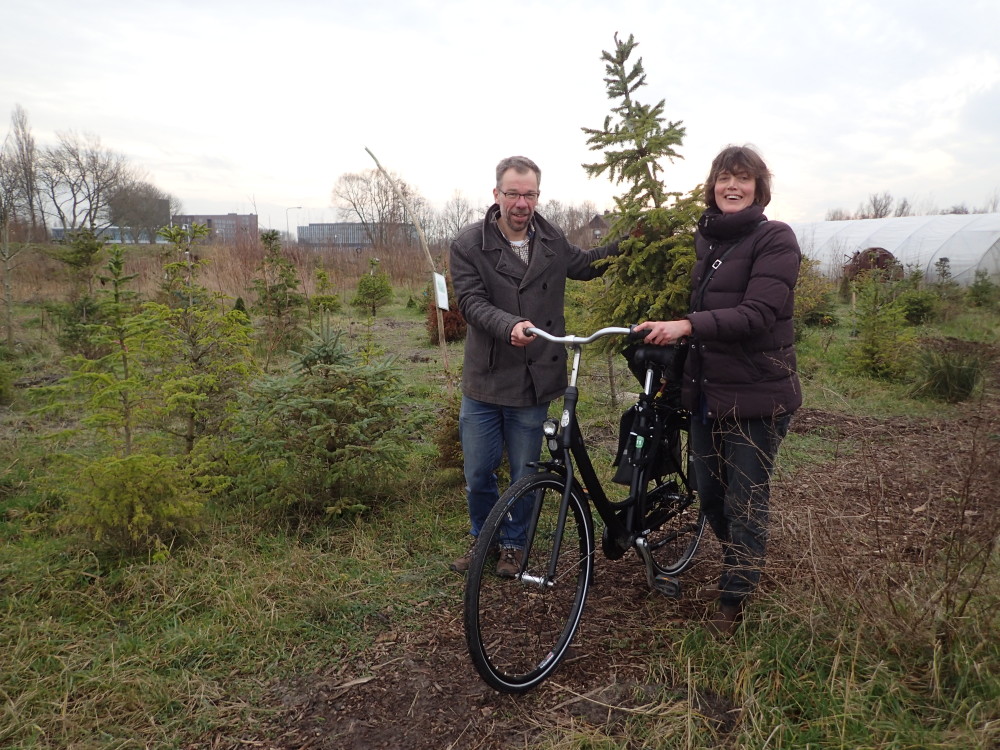 2016  –  9 december  -Vrij Groen: kerststukjes maken, kerstgroen en asielkerstbomen te koop
