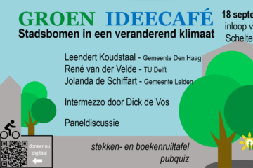 2023 – 18 september – Groen Ideecafé  – Stadsbomen in een veranderend klimaat