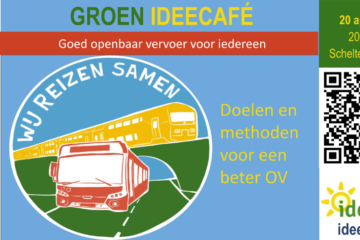 Groen Ideecafé 20 april: Wij reizen samen – goed openbaar vervoer voor iedereen